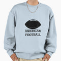 Football Sweatshirt - Aesthetic Graphic for Adults - T-Shirt, Sweatshirt, Hoodie