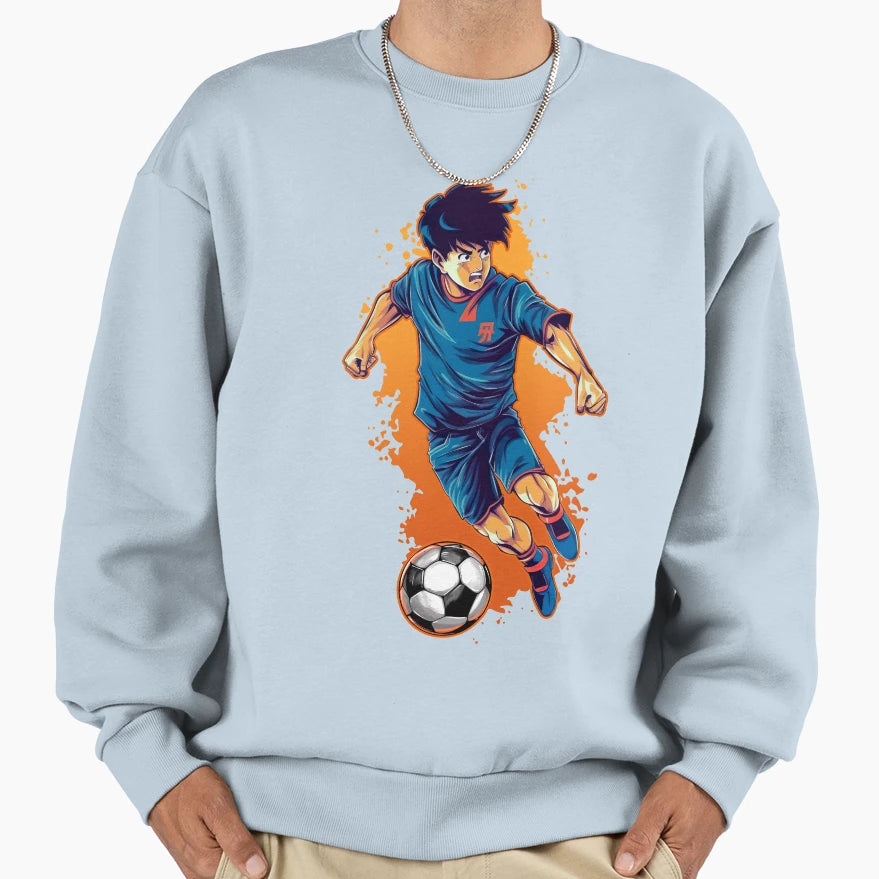 Soccer Player Anime T-Shirt - Casual Everyday Wear Unisex - T-Shirt, Sweatshirt, Hoodie