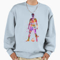 Soccer Football Player Young Sweatshirt - Fun Novelty Design for Adults - T-Shirt, Sweatshirt, Hoodie