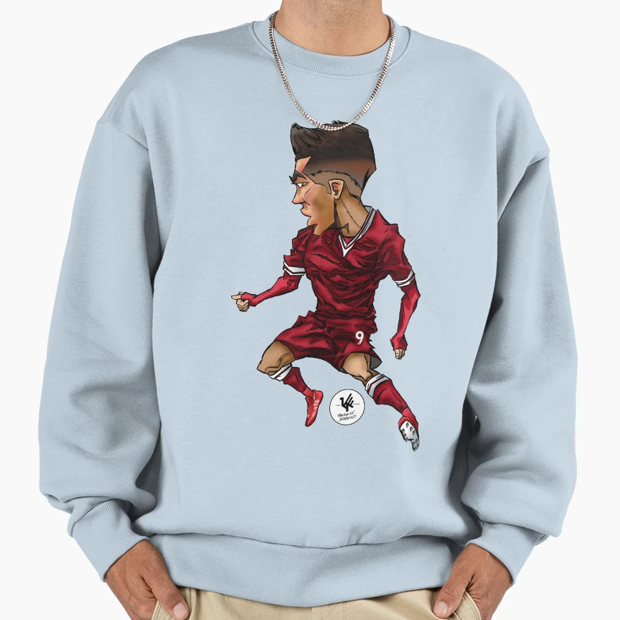 Roberto Firmino Sweatshirt - Unique Graphic for Adults - T-Shirt, Sweatshirt, Hoodie