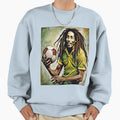 Bob Marley Music And Playfulness Sweatshirt - Unique Graphic for Adults - T-Shirt, Sweatshirt, Hoodie