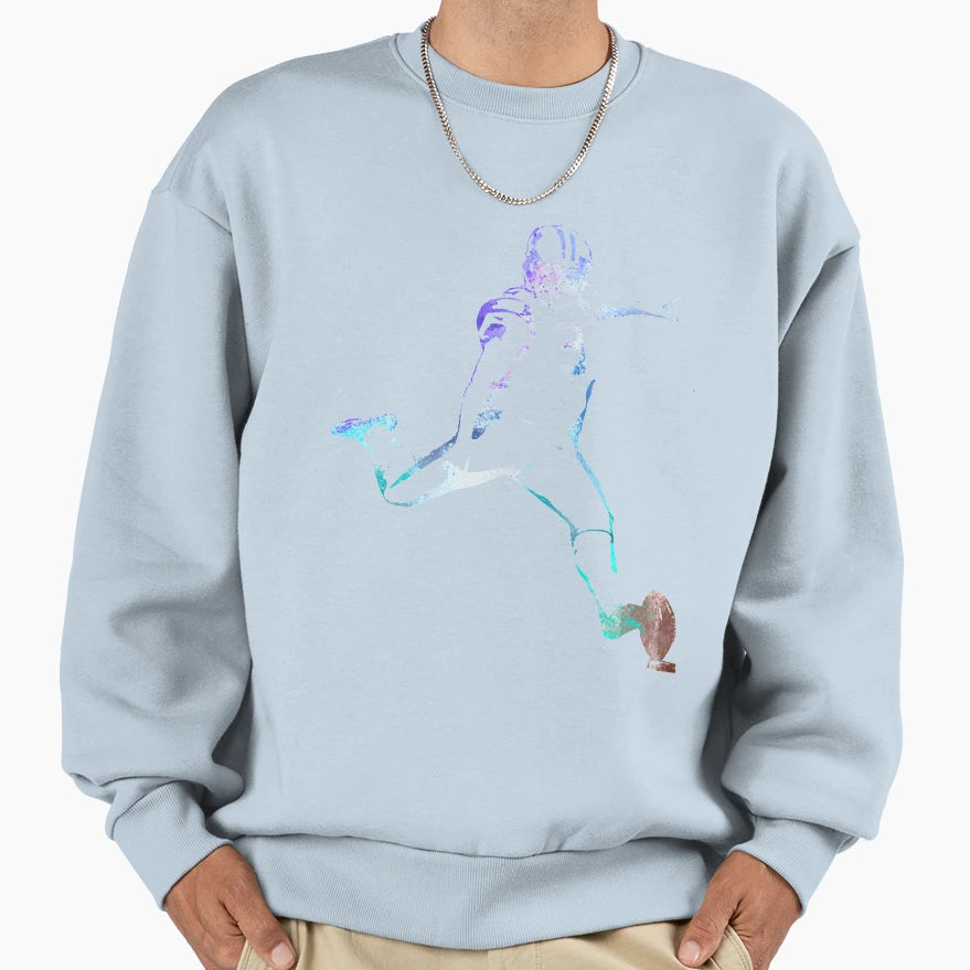 Football Sports Sports Fitness Sweatshirt - Minimalist Print Unisex - T-Shirt, Sweatshirt, Hoodie