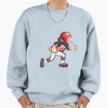 American Football Cartoon 21 41 Sweatshirt - Fun Novelty Design for Adults - T-Shirt, Sweatshirt, Hoodie