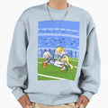 American Football Player Runs Fast And Sweatshirt - Novelty Apparel Unisex - T-Shirt, Sweatshirt, Hoodie