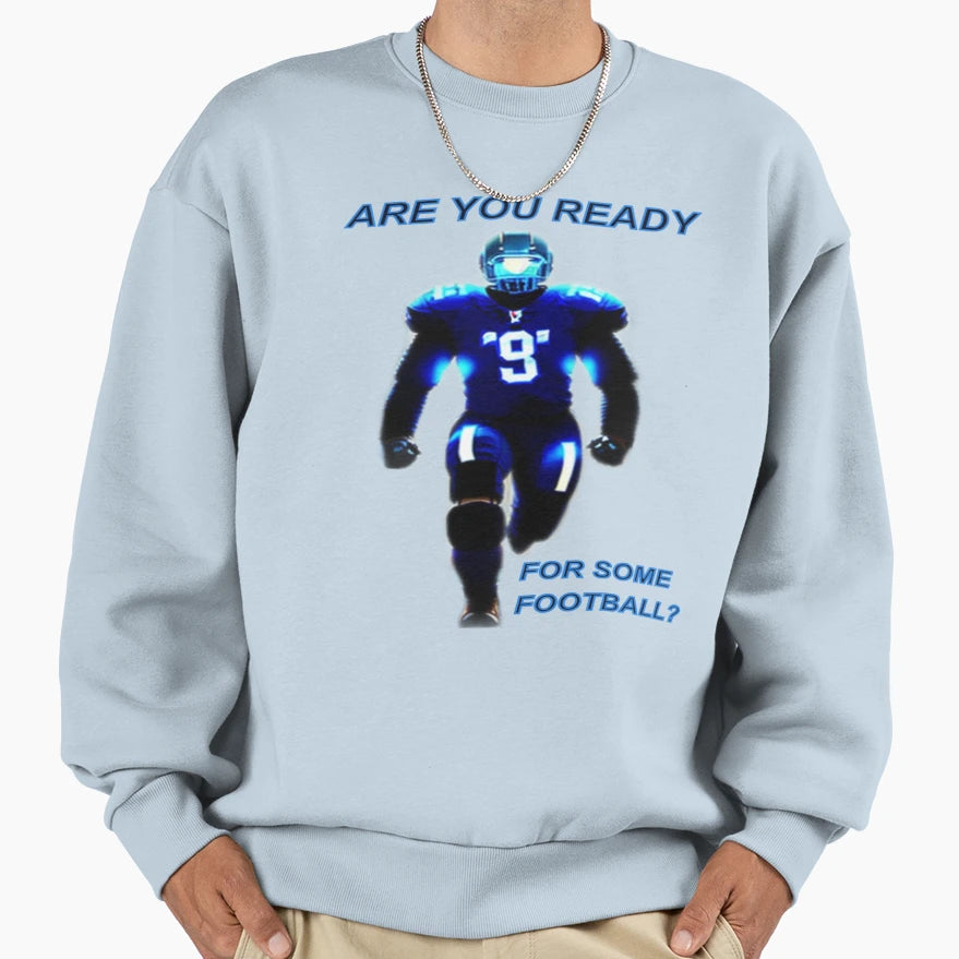 Football Theme Turf Grit Sweatshirt - Minimalist Print Men Women - T-Shirt, Sweatshirt, Hoodie