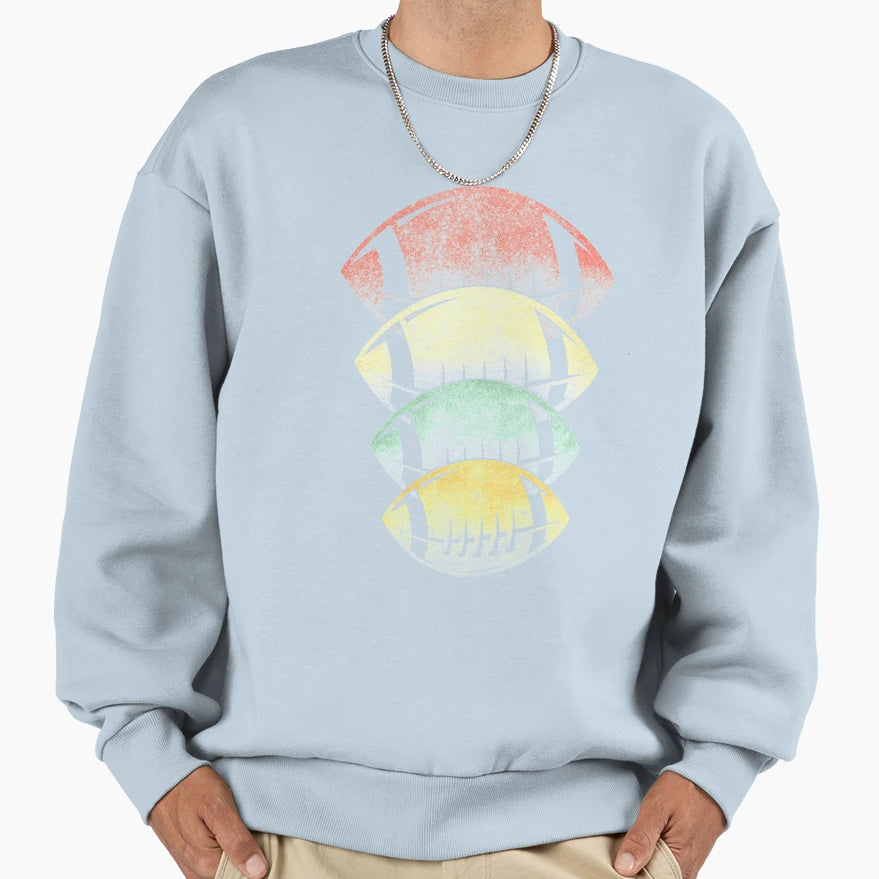 American Football Or Rugby Sweatshirt - Casual Everyday Wear Unisex - T-Shirt, Sweatshirt, Hoodie