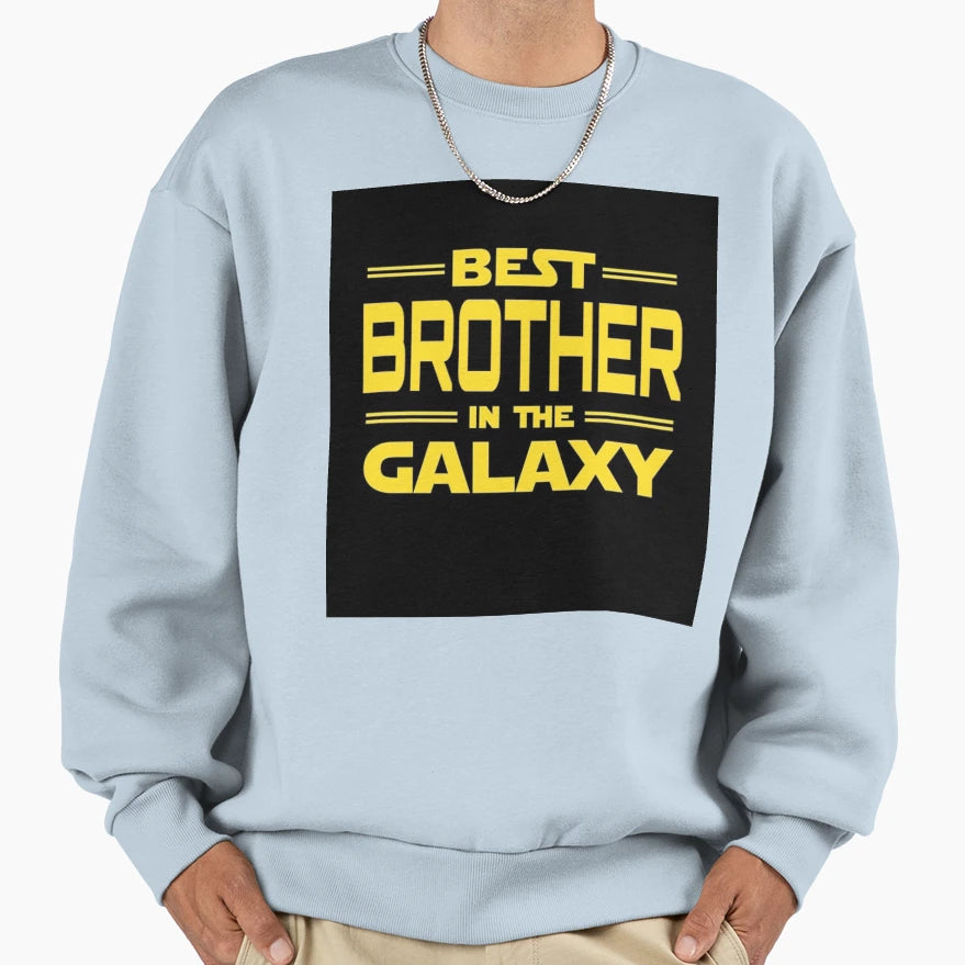 Best Brother Galaxy Sweatshirt - Novelty Apparel for Adults - T-Shirt, Sweatshirt, Hoodie