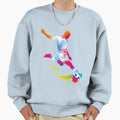 Football Healthy Lifestyle Sweatshirt - Fun Novelty Design for Adults - T-Shirt, Sweatshirt, Hoodie