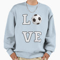 Love Soccer Football T-Shirt - Trendy Graphic Men Women - T-Shirt, Sweatshirt, Hoodie