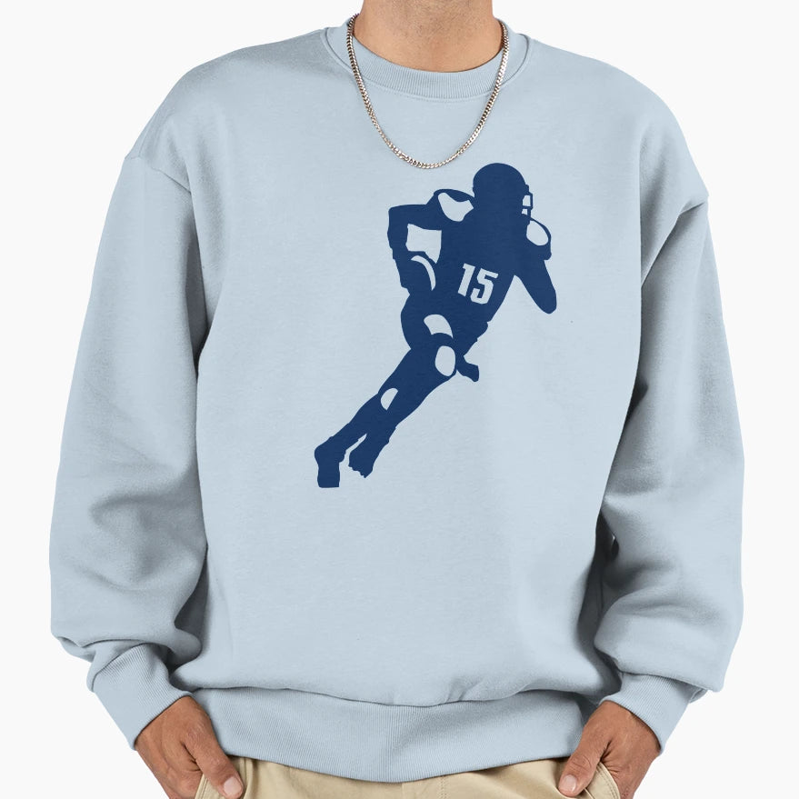 Football Sweatshirt - Casual Everyday Wear Unisex - T-Shirt, Sweatshirt, Hoodie