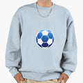Soccer Ball Dark Blue Sweatshirt - Fun Novelty Design Unisex - T-Shirt, Sweatshirt, Hoodie