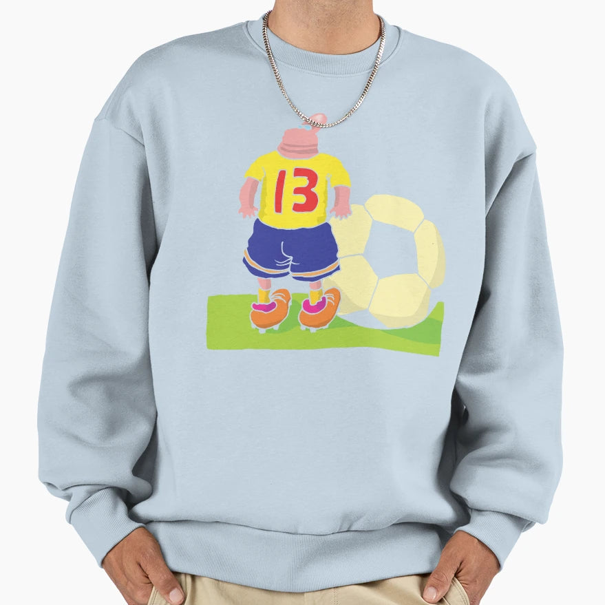 Soccer Sweatshirt - Graphic Print Unisex - T-Shirt, Sweatshirt, Hoodie