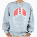 Old Football Helmet Sweatshirt - Trendy Graphic for Adults - T-Shirt, Sweatshirt, Hoodie