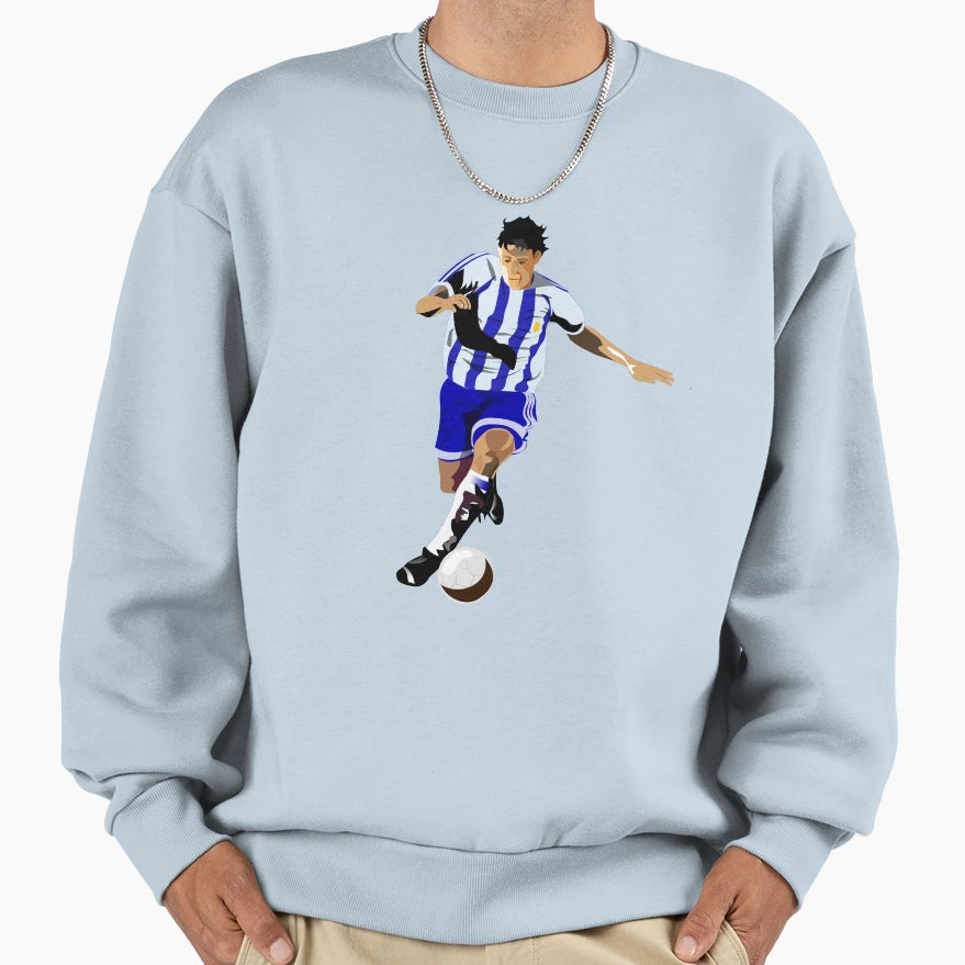 Futbolista Soccer Player Sweatshirt - Custom Art Print Men Women - T-Shirt, Sweatshirt, Hoodie