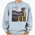 Born Yellow And Blue Fener Sweatshirt - Casual Everyday Wear for Adults - T-Shirt, Sweatshirt, Hoodie