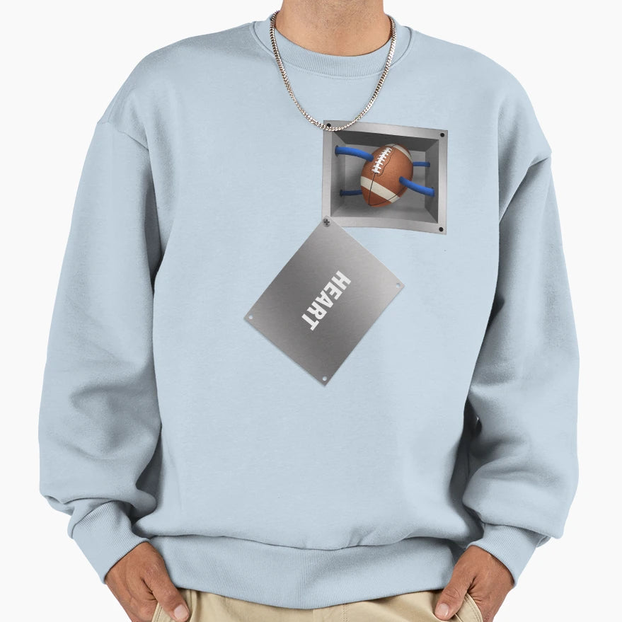 Love Football Sweatshirt - Trendy Graphic Unisex - T-Shirt, Sweatshirt, Hoodie