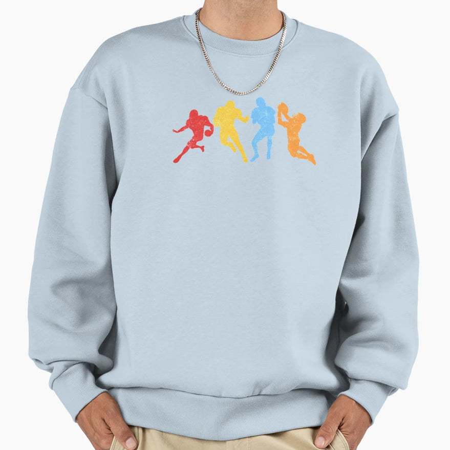 American Football Or Rugby Sweatshirt - Fun Novelty Design Unisex - T-Shirt, Sweatshirt, Hoodie
