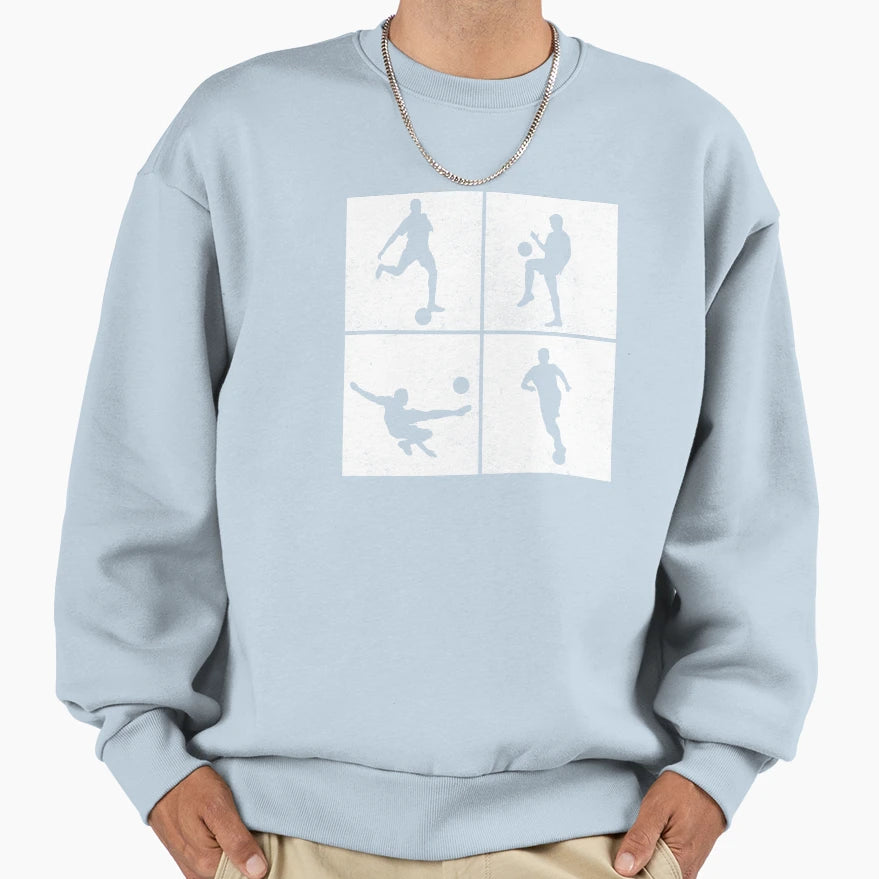 Soocer Gift Football Players Sweatshirt - Casual Everyday Wear Men Women - T-Shirt, Sweatshirt, Hoodie