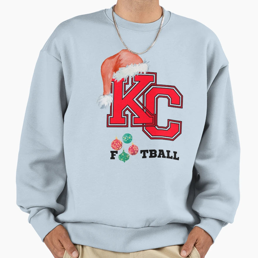 Kansas City Football Sweatshirt - Aesthetic Graphic Men Women - T-Shirt, Sweatshirt, Hoodie