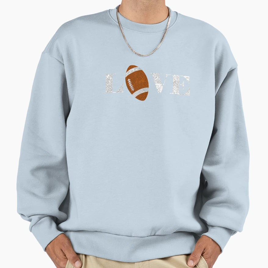 Love Football Player Fan Parent T-Shirt - Novelty Apparel Unisex - T-Shirt, Sweatshirt, Hoodie