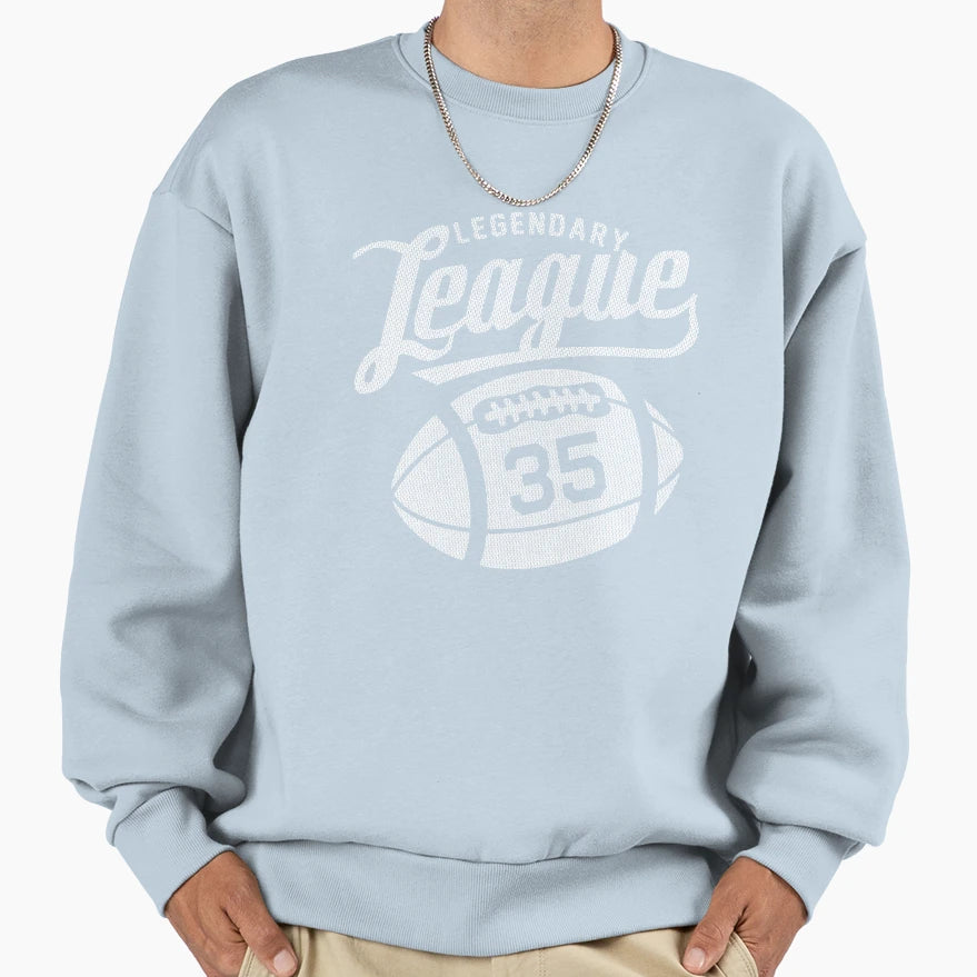 Football Legendary League T-Shirt - Aesthetic Graphic Men Women - T-Shirt, Sweatshirt, Hoodie