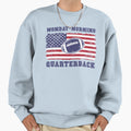 Football Monday Morning Quarterback Sweatshirt - Graphic Print Men Women - T-Shirt, Sweatshirt, Hoodie