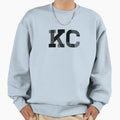 Kansas City Missouri Kc Letters Sweatshirt - Aesthetic Graphic for Adults - T-Shirt, Sweatshirt, Hoodie