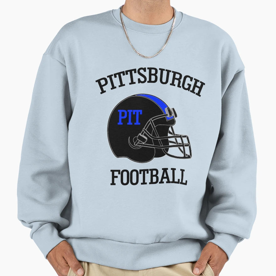 Pittsburgh Football And T-Shirt - Fun Novelty Design for Adults - T-Shirt, Sweatshirt, Hoodie