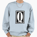 Fancy Letter Q Sweatshirt - Novelty Apparel for Adults - T-Shirt, Sweatshirt, Hoodie