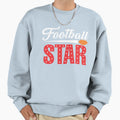 Football Star Gift Sweatshirt - Trendy Graphic for Adults - T-Shirt, Sweatshirt, Hoodie