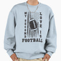 My Second Love Is Football Usa Sweatshirt - Streetwear Style for Adults - T-Shirt, Sweatshirt, Hoodie