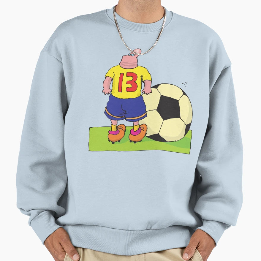 Soccer Sweatshirt - Graphic Print Unisex - T-Shirt, Sweatshirt, Hoodie
