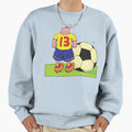 Soccer Sweatshirt - Graphic Print Unisex - T-Shirt, Sweatshirt, Hoodie