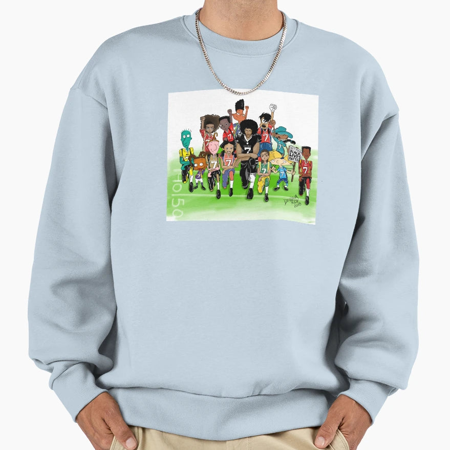 Toon Blm Sweatshirt - Novelty Apparel Unisex - T-Shirt, Sweatshirt, Hoodie
