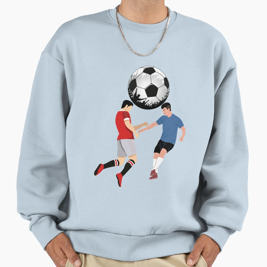 Football Sweatshirt - Trendy Graphic for Adults - T-Shirt, Sweatshirt, Hoodie