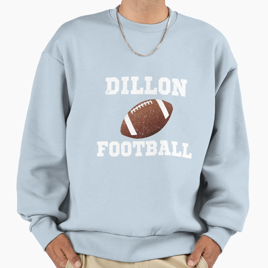 Dillon Football Sweatshirt - Unique Graphic for Adults - T-Shirt, Sweatshirt, Hoodie