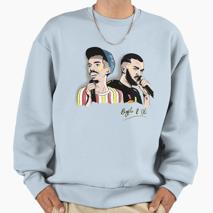 Bigflo And Oli Sweatshirt - Streetwear Style Men Women - T-Shirt, Sweatshirt, Hoodie