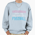 Cheerleading Football Sweatshirt - Unique Graphic Men Women - T-Shirt, Sweatshirt, Hoodie