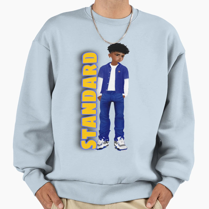 Standart Birthday Gifts Sweatshirt - Aesthetic Graphic for Adults - T-Shirt, Sweatshirt, Hoodie