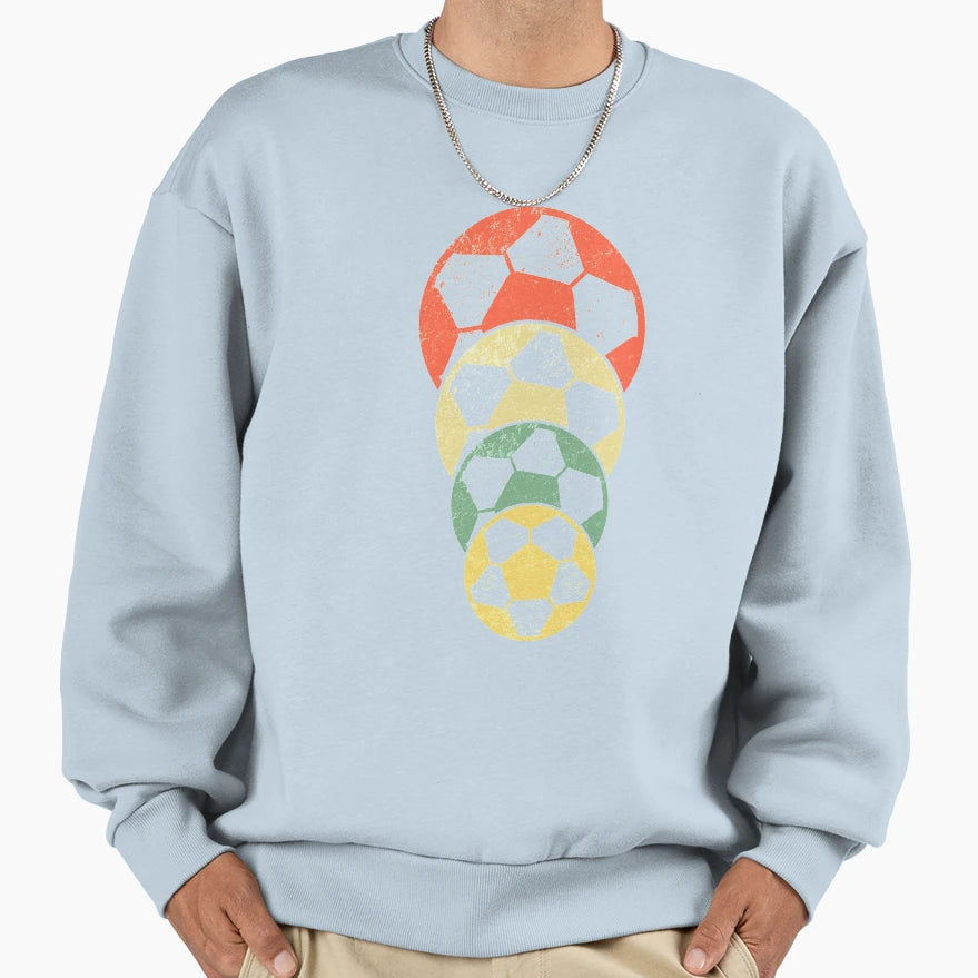 Soccer Gift Footballer Sweatshirt - Aesthetic Graphic Unisex - T-Shirt, Sweatshirt, Hoodie