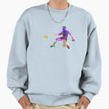 Soccer Football Player Flying Sweatshirt - Casual Everyday Wear Unisex - T-Shirt, Sweatshirt, Hoodie