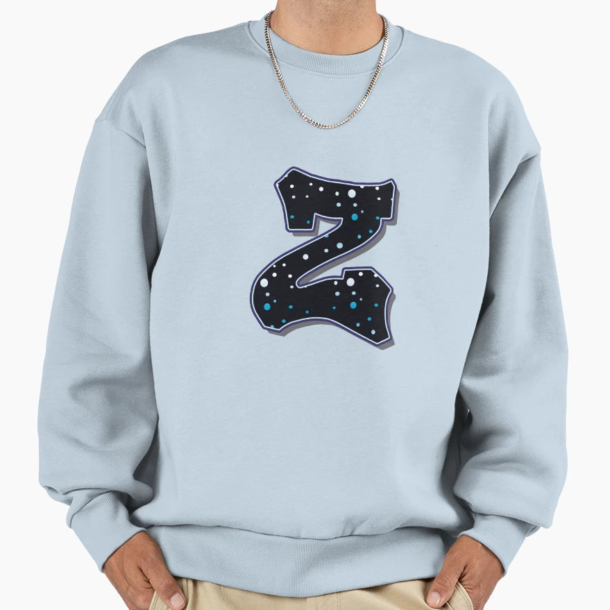 Letter Z Dots Sweatshirt - Custom Art Print Unisex - T-Shirt, Sweatshirt, Hoodie