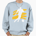 Soccer Player Sweatshirt - Custom Art Print Men Women - T-Shirt, Sweatshirt, Hoodie