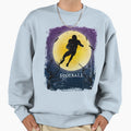 Football Halloween Art Football Sweatshirt - Fun Novelty Design Men Women - T-Shirt, Sweatshirt, Hoodie