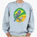 Brazil Soccer Football Player Sweatshirt - Novelty Apparel for Adults - T-Shirt, Sweatshirt, Hoodie