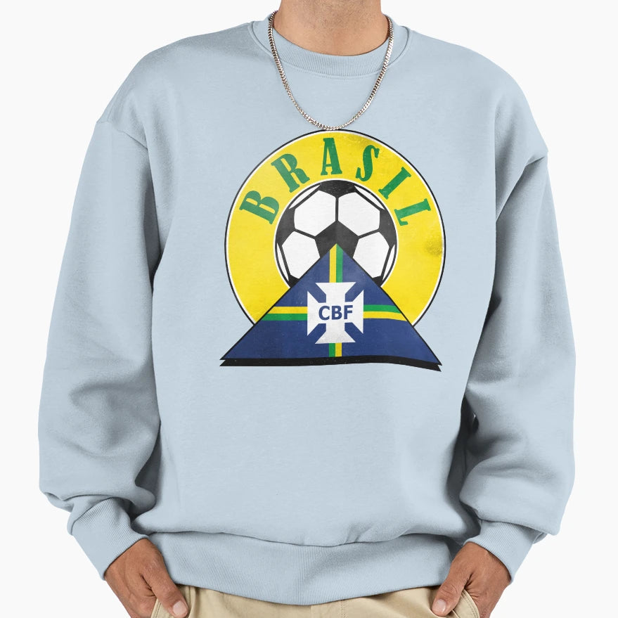 Brasil Soccer Sweatshirt - Unique Graphic for Adults - T-Shirt, Sweatshirt, Hoodie