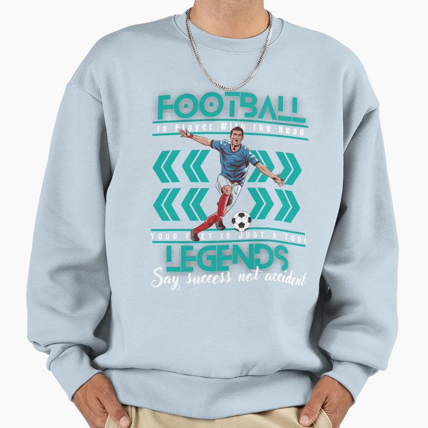 Football Sweatshirt - Custom Art Print Men Women - T-Shirt, Sweatshirt, Hoodie