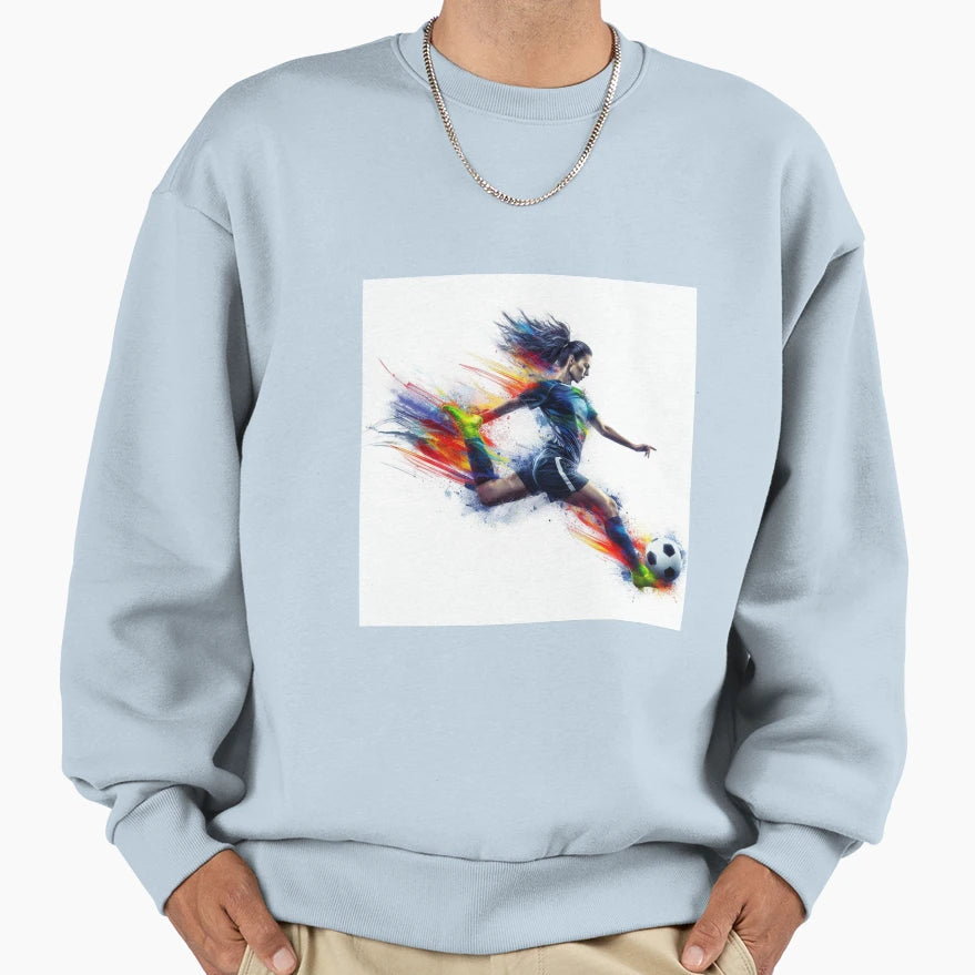 Soccer 10 Sweatshirt - Custom Art Print Unisex - T-Shirt, Sweatshirt, Hoodie