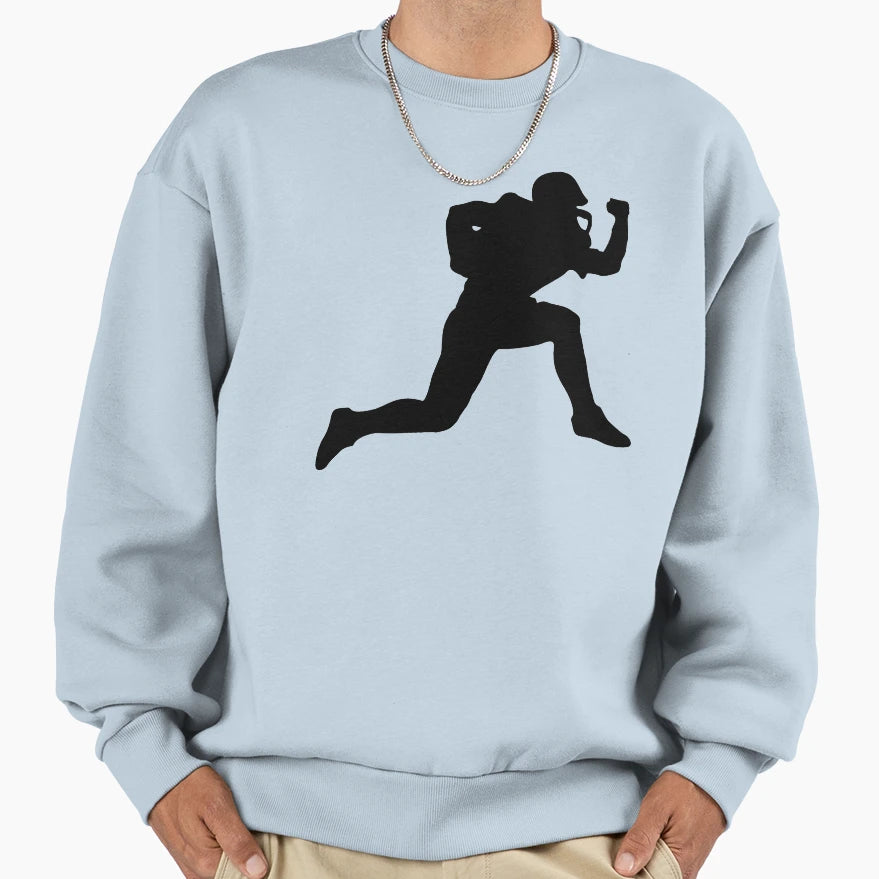 American Football Pattern Sweatshirt - Custom Art Print for Adults - T-Shirt, Sweatshirt, Hoodie
