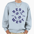 Best West Soccer Sweatshirt - Minimalist Print Unisex - T-Shirt, Sweatshirt, Hoodie
